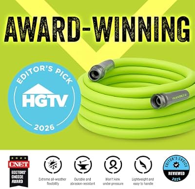 Flexzilla Garden Lead-in Hose 5/8 in. x 10 ft., Lightweight All-Weather Water Hose, Durable and Flexible, Lea… — view 3