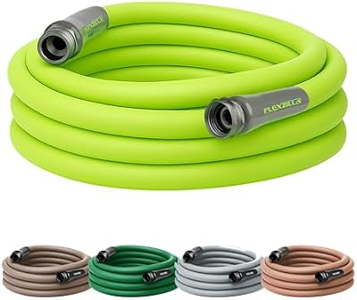 Flexzilla Garden Hose 5/8 in. x 25 ft., Lightweight All-Weather Water Hose, Durable and Flexible, Leak-Free C… — view 2