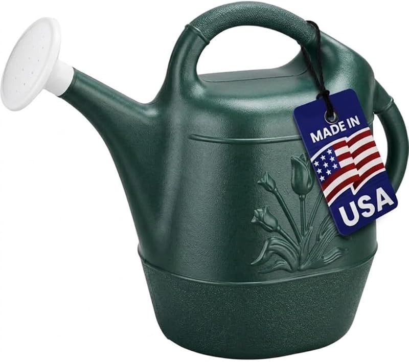 PMU 2 Gallon Watering Can - Garden Watering Can for Indoor & Outdoor Plants - Plastic Water Can with Detachab…