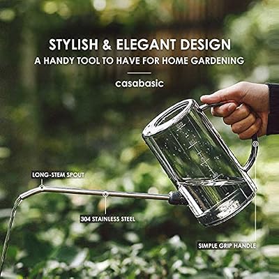 Small Watering Can, Plant Water Can for Indoor Plants, Plant Waterer 1Liter — view 3