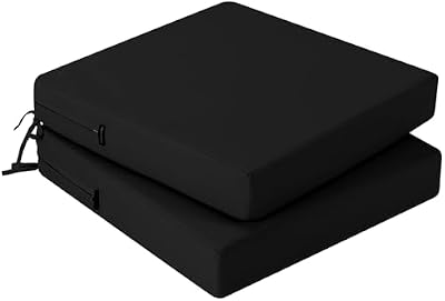 idee-home Outdoor Chair Cushions Set of 2, Waterproof Outdoor Seat Cushions — view 2