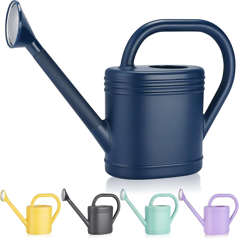 1 Gallon Watering Can for Indoor Plants, Garden Watering Cans for Outdoor Plant House Flower, Modern Plant Wa…