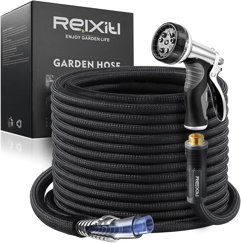 Relxitl Garden Hose, Ultra Lightweight Water Hose 50FT