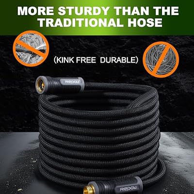 Relxitl Garden Hose, Ultra Lightweight Water Hose 50FT — view 4