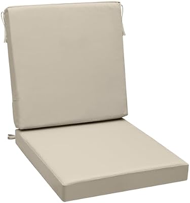 AAAAAcessories Outdoor Chair Cushions, 20 x 20 x 3 + 24 in, Set of 1 — view 2