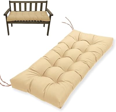 MTMR Outdoor Bench Seat Cushion for Patio Swing Chair Furniture, Waterproof — view 2