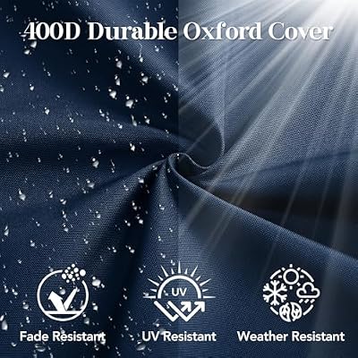 L’AGRATY Outdoor Chair Cushions for Patio Furniture：24" x 24" Deep Seat Cushions with Backrest for Couch Sofa… — view 4