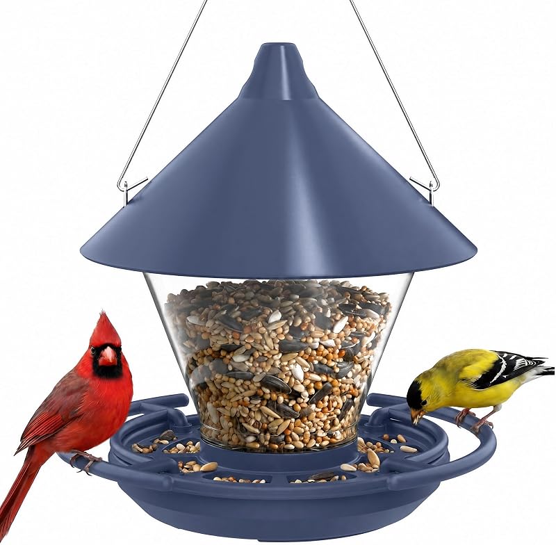 Kingsyard Wild Bird Feeder for Outdoors Hanging